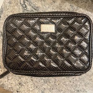 Obagi Medical Women Black Quilted Makeup Bag